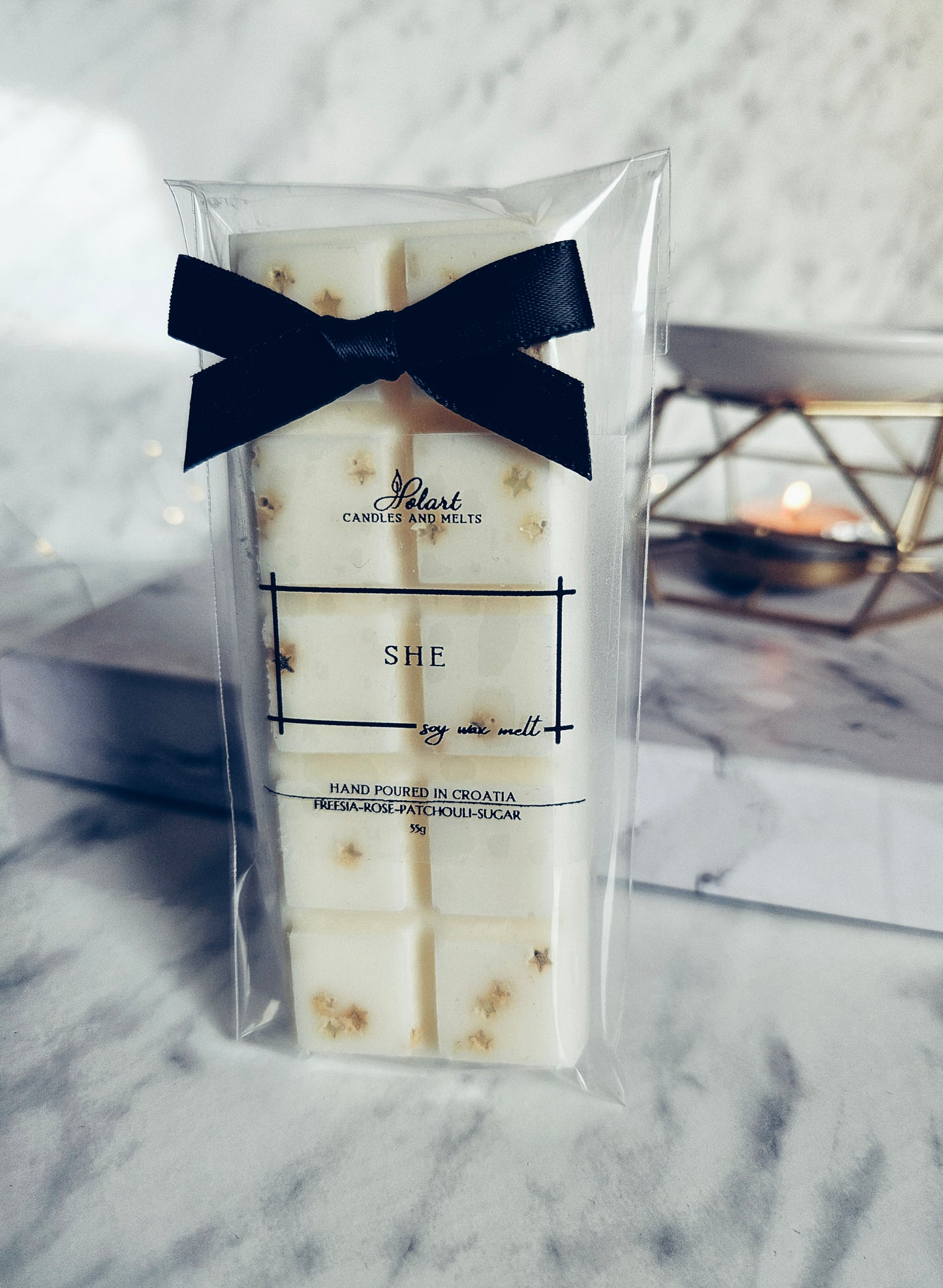 She-scented wax