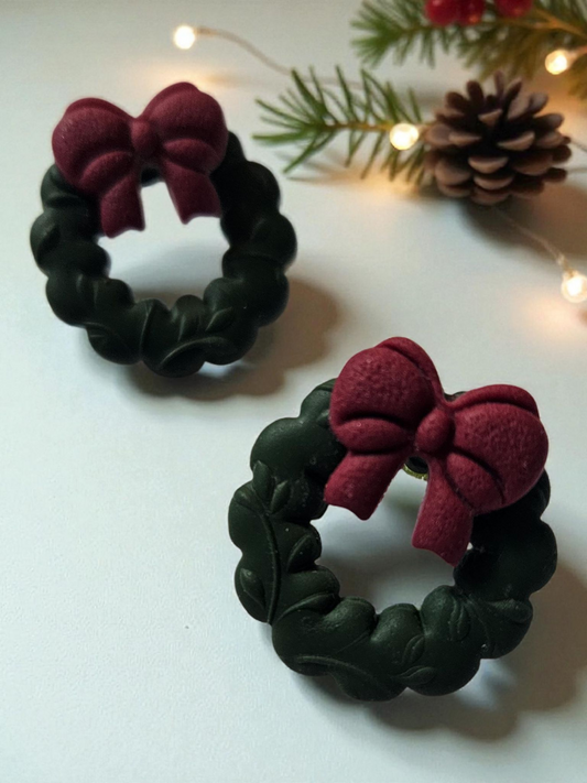 Xmas Wreath (naušnice)